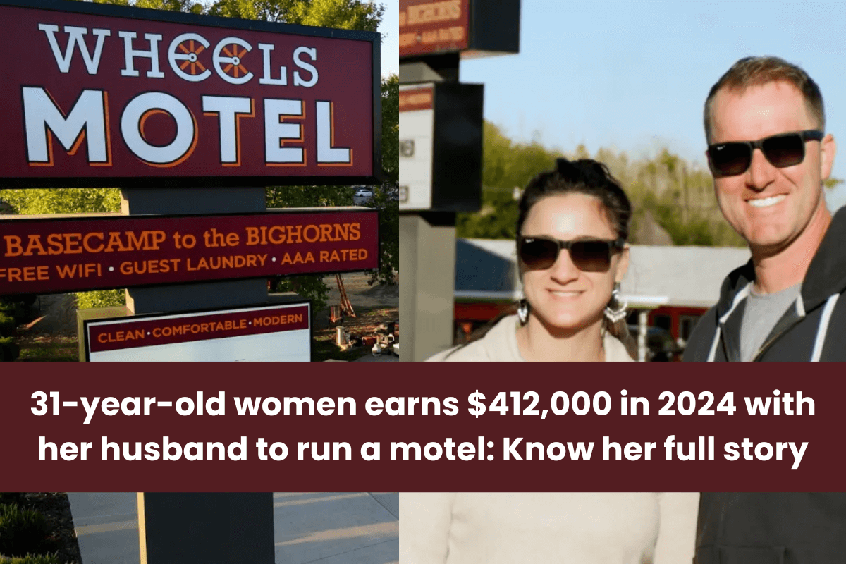 31-year-old women earns $412,000 in 2024 with her husband to run a motel Know her full story