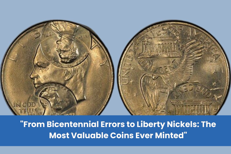 From Bicentennial Errors to Liberty Nickels The Most Valuable Coins Ever Minted