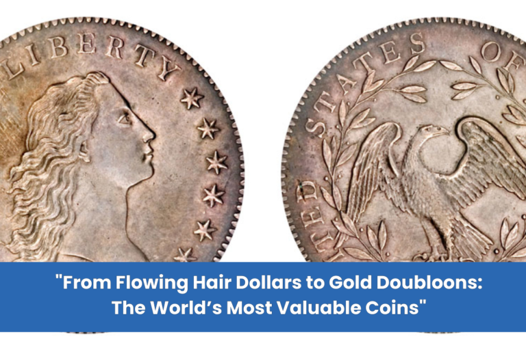 From Flowing Hair Dollars to Gold Doubloons The World’s Most Valuable Coins