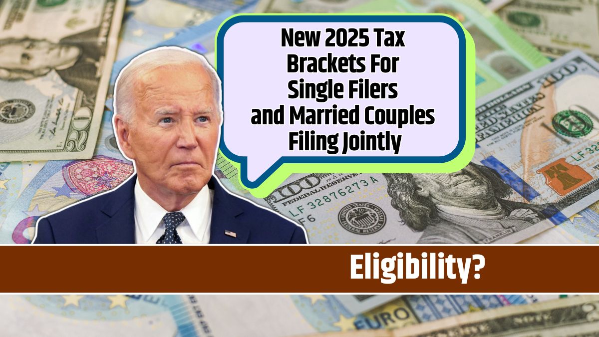 New 2025 Tax Brackets for Single Filers and Married Couples Filing Jointly