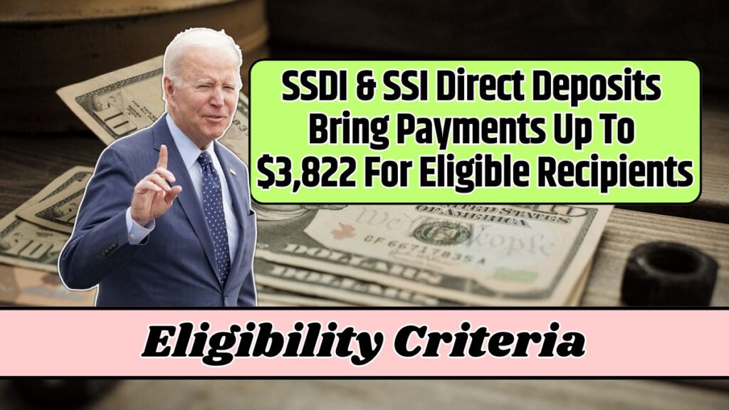 SSDI & SSI Direct Deposits Bring Payments Up To 3,822 For Eligible