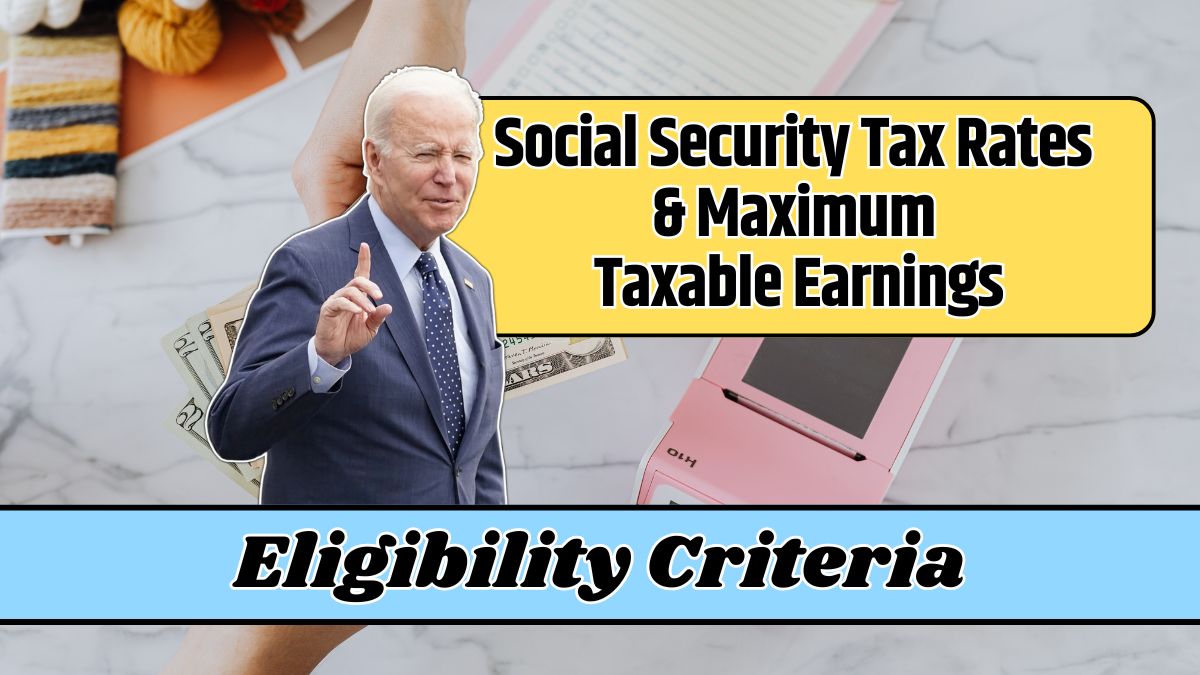 Social Security Tax Rates & Maximum Taxable Earnings