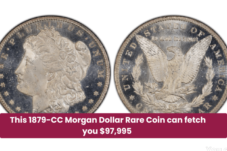 This 1879-CC Morgan Dollar Rare Coin can fetch you $97,995