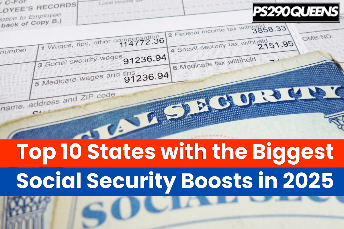 Top 10 States with the Biggest Social Security Boosts in 2025