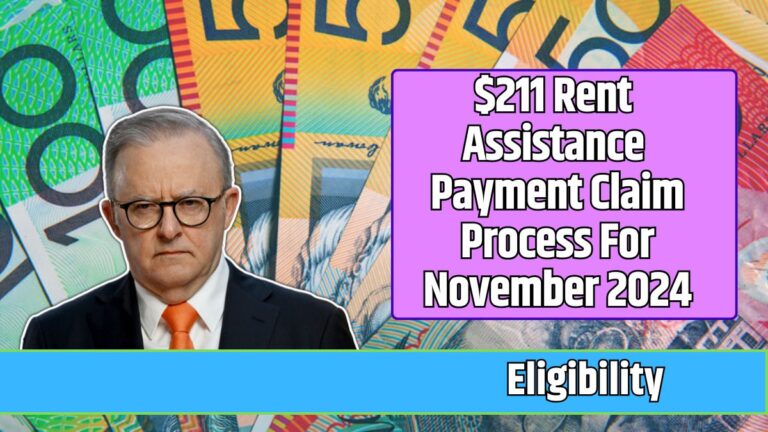 $211 Rent Assistance Payment Claim Process For November 2024