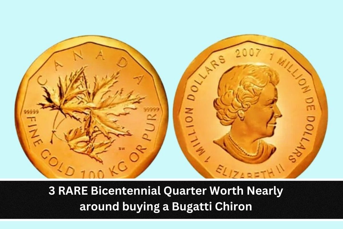 3 RARE Bicentennial Quarter Worth Nearly around buying a Bugatti Chiron