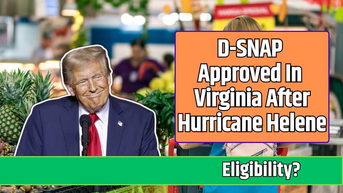 D-SNAP Approved In Virginia After Hurricane Helene