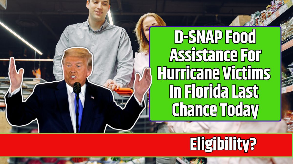 D-SNAP Food Assistance For Hurricane Victims In Florida Last Chance Today