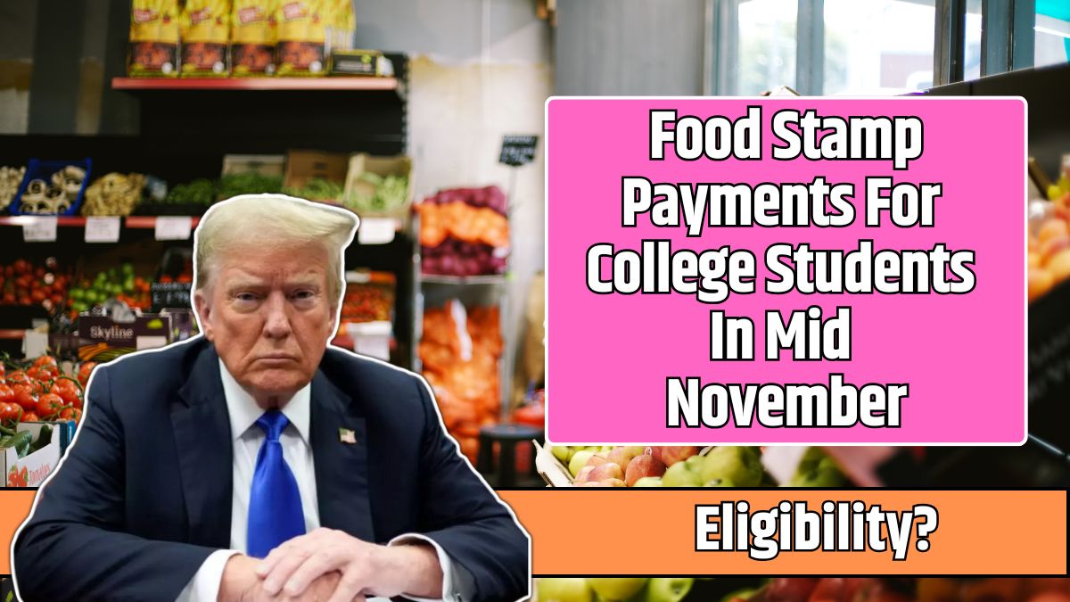 Food Stamp Payments For College Students In Mid November