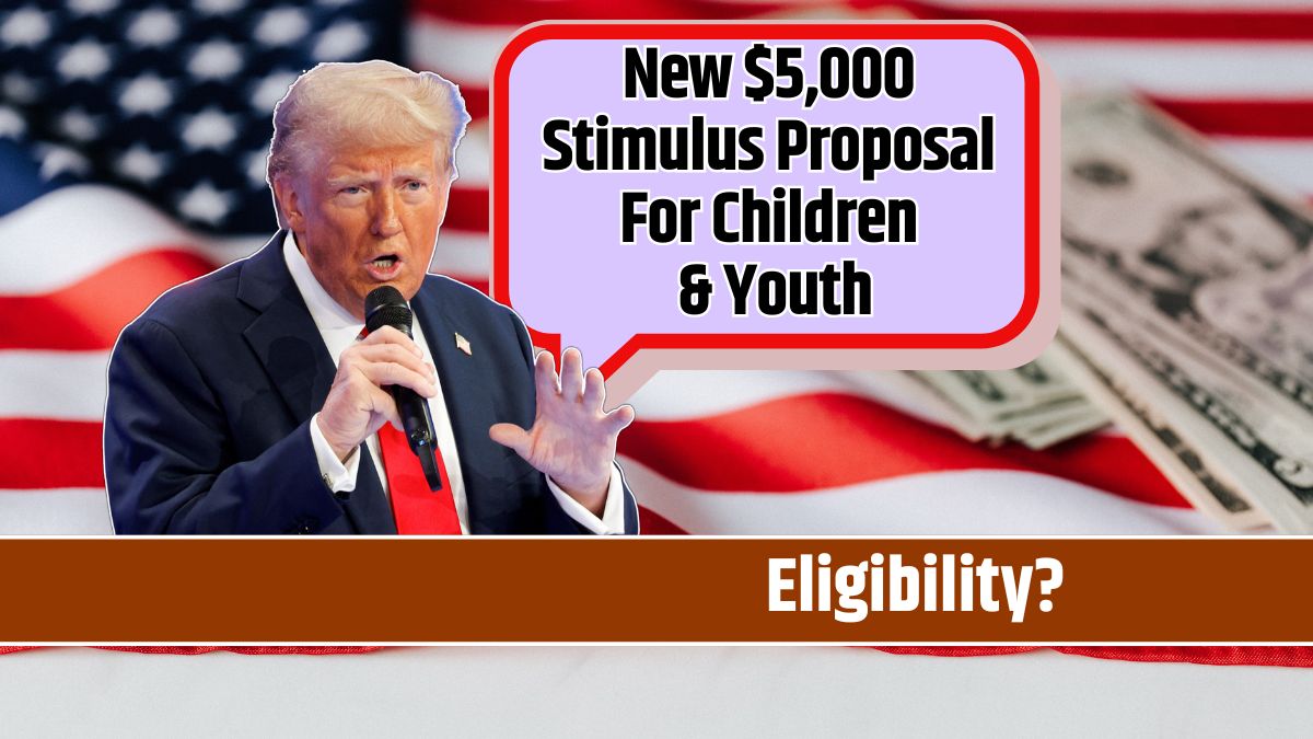 New $5,000 Stimulus Proposal For Children & Youth