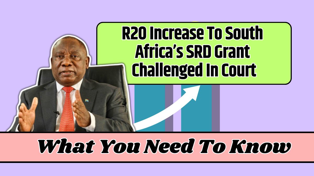 R20 Increase To South Africa’s SRD Grant Challenged In Court